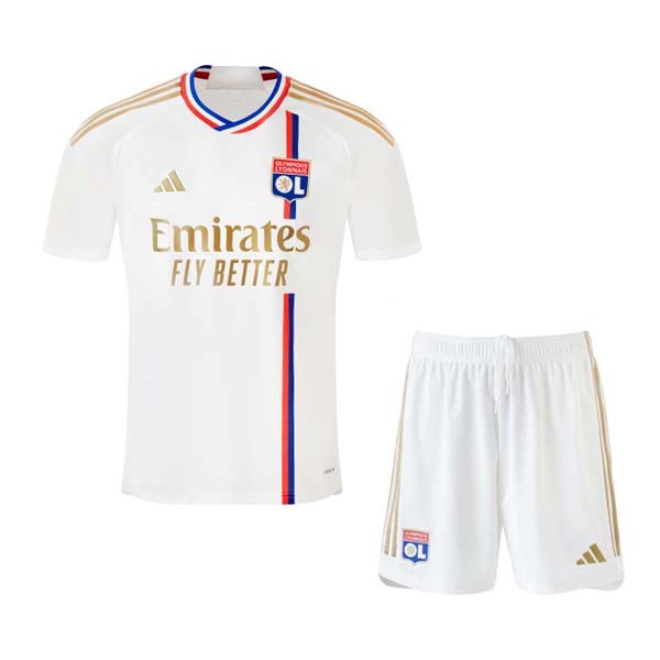 Camiseta Lyon Replica Primera Ropa Niños 2023/24